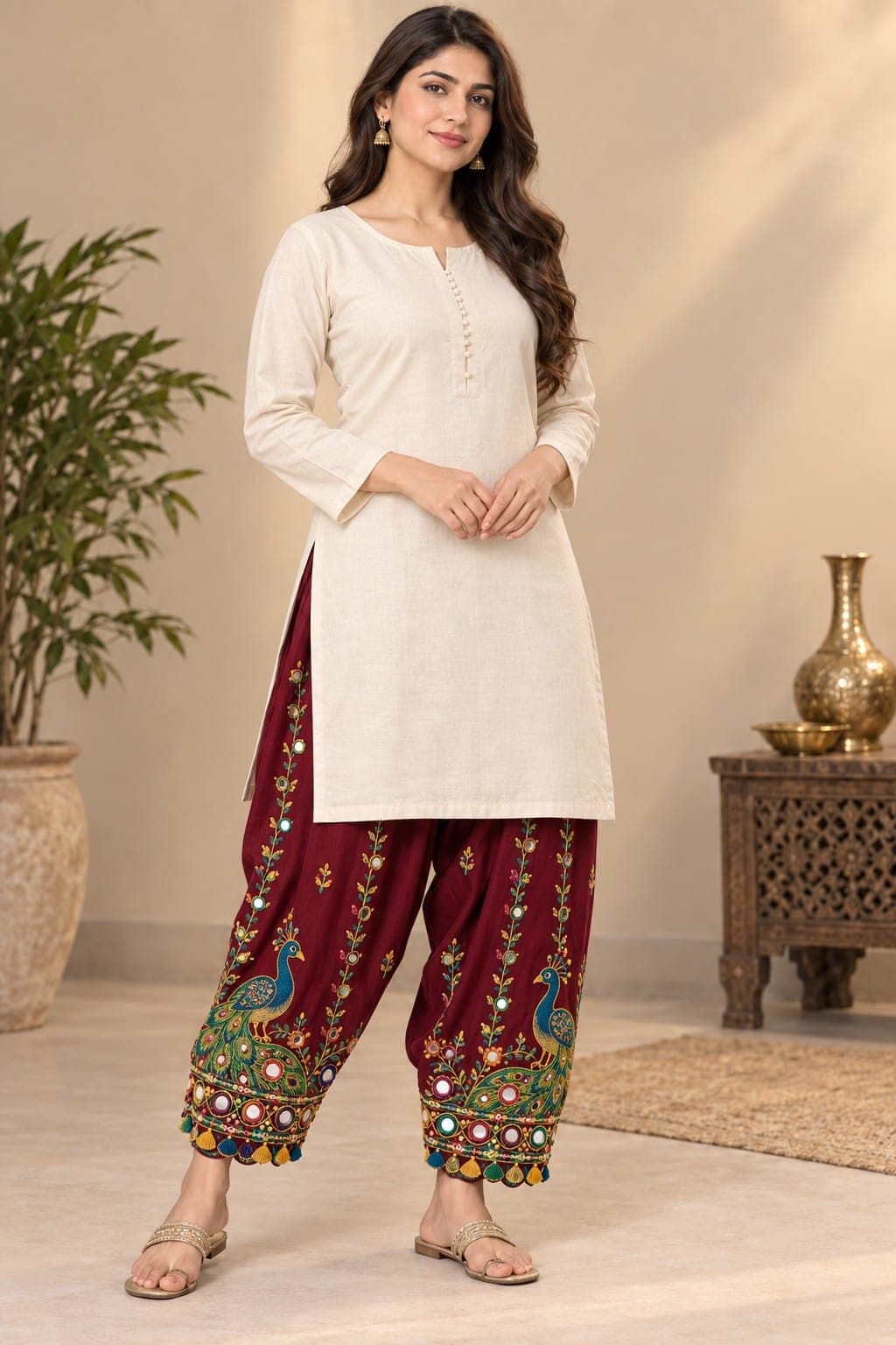 Embroidered Shalwar