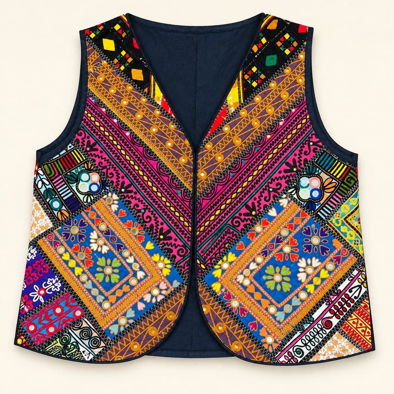 waistcoat Multi Hand work